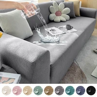 waterproof elastic sofa cover plain color non slip1234 seater sofa covers for living room slipcover cover furniture protector