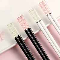 anti mold reusable food for dinning for home sushi lightweight chopsticks alloy chopsticks tableware kitchen tool