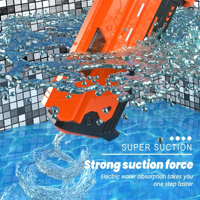 Электрический водяной пистолет для непрерывного огня полностью Автоматический