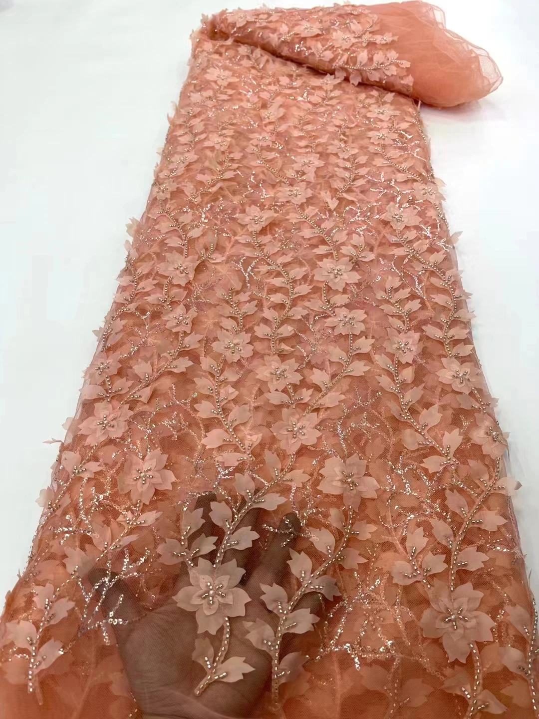 Новинка супер красивые блестки 3D трехмерное маленькое свежее кружевная вышивка