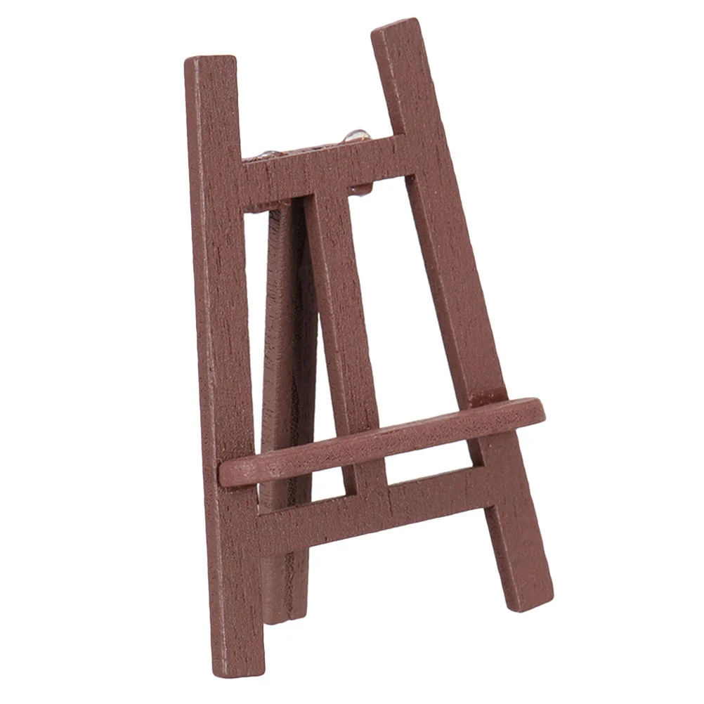 

1Pc Small House Accessory Mini Easel Miniature Studio Decoration DIY Crafts