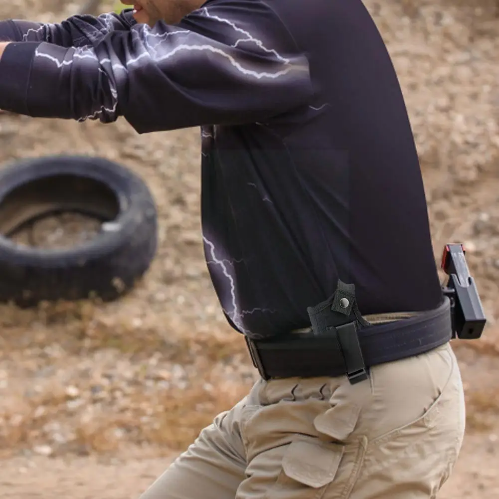 Tactical Pistol Holster Gun Holsters Right/left Hand Hunting Accessories Outdoor Universal Holsters Carry Concealed Holster V7f4
