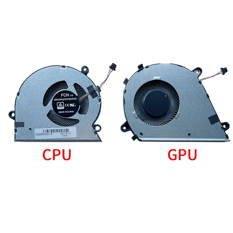 Для Asus Mars15 VX60 VX60GT K571 K571GT F571 F571G F571GT X571 X571F X571G X571GD X571GT X571U Вентилятор охлаждения процессора ноутбука и графического процессора