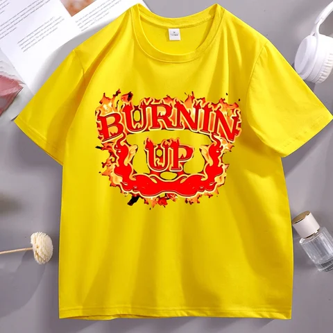 Мужские футболки Burnin Up хлопок