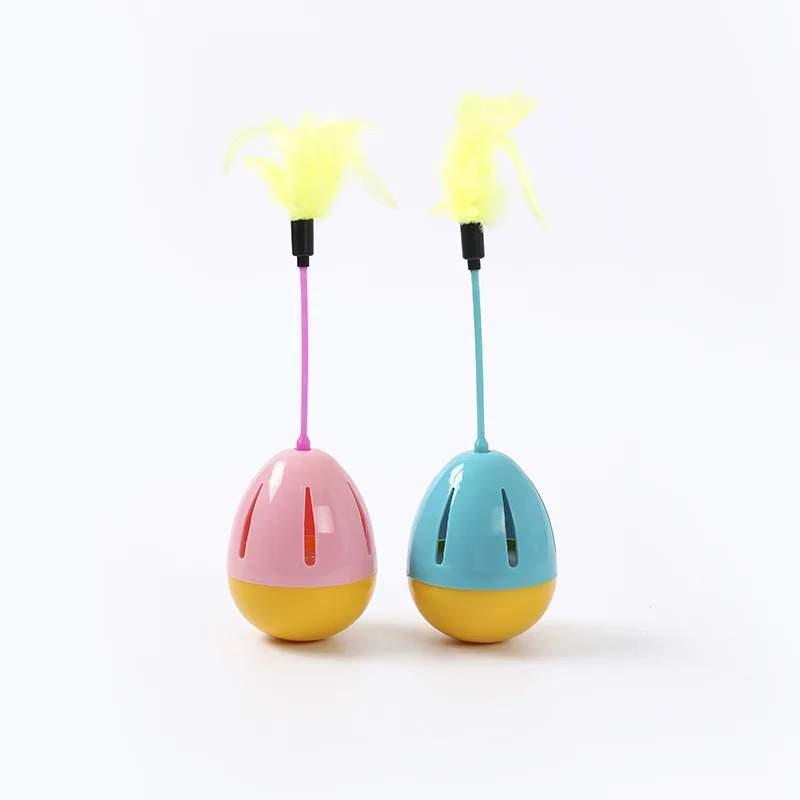 

Home Cat Tumbler Cat Teaser Pet Cat Feather Interactive Self-Hi Toy Pet Supplies