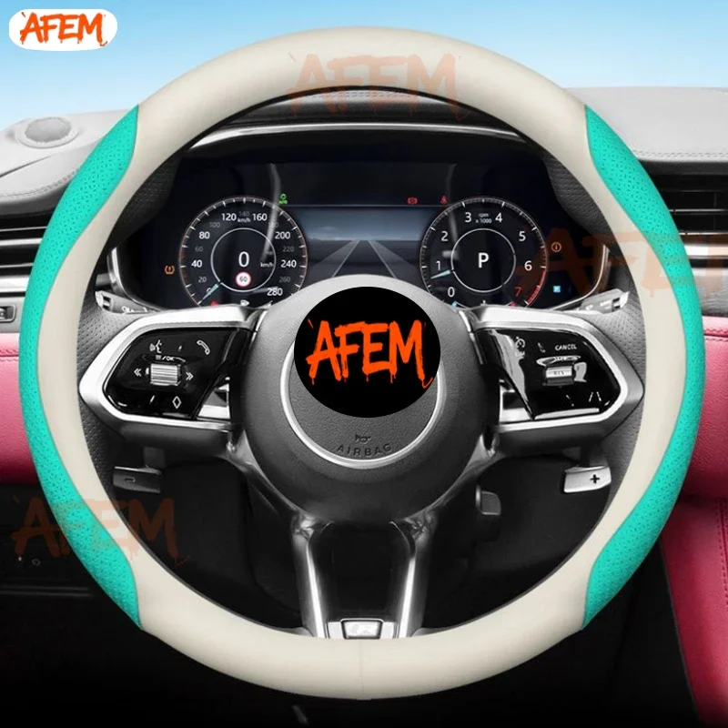 Фото Кожаный чехол на руль автомобиля, нескользящий, для Jaguar X F S Type XF 250 260 XE XFR E F I Face Xj X350 X351 Xjl, аксессуары №3