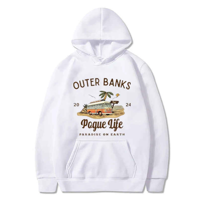 Толстовка с круглым вырезом Pogue Life 2024 Северная Каролина Джон Б и Джей Подарок для