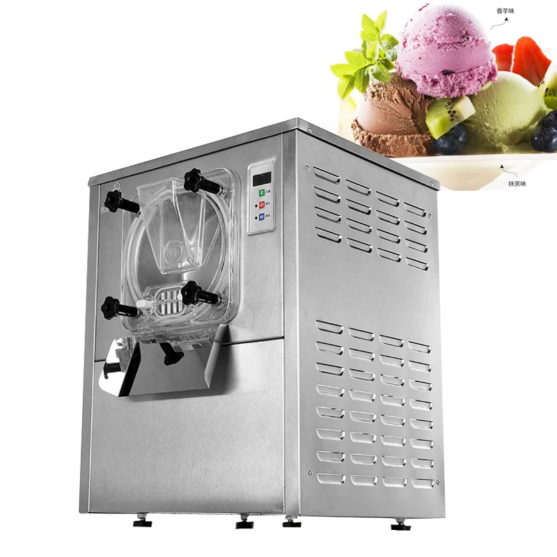 

Commercial Automatic Hard Ice Cream Maker High Quality Stainless Steel Hard Ice Cream Machine Snowball Machine 220V 1400W