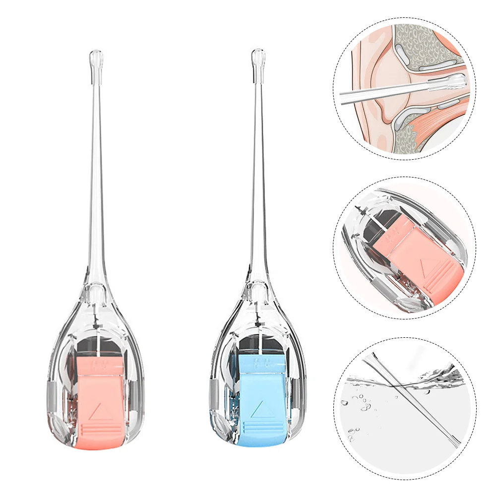 

Creative Clear Infant Creative Earpicks Cleaning Scoops Spoons,