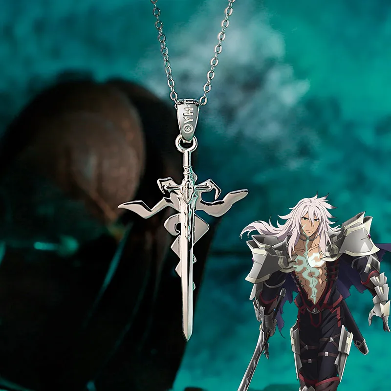Фото [Fate Apocrypha] Подвеска FGO, серебро 925 пробы, ювелирное ожерелье с крестом, Sabre Siegfried Dargon Slayer Balmung Fate Grand Order №4