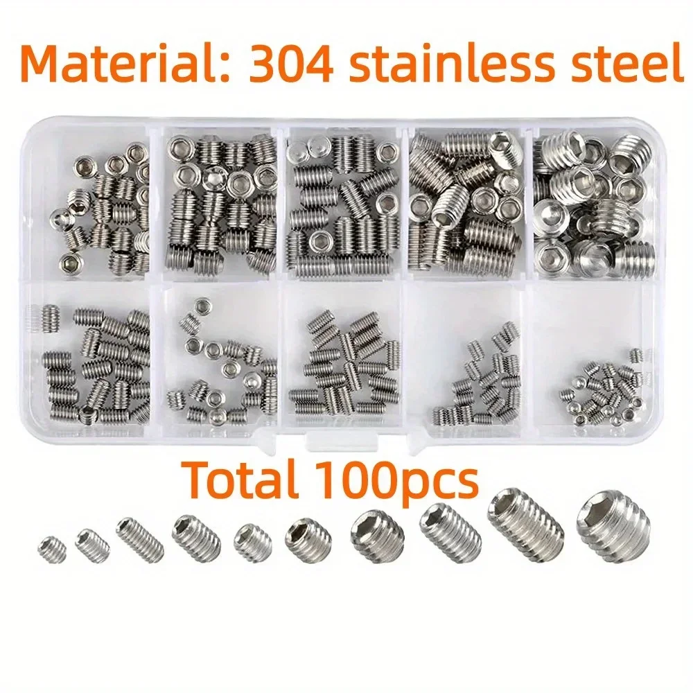 

Набор шестигранных винтов из нержавеющей стали M3M4M5M6