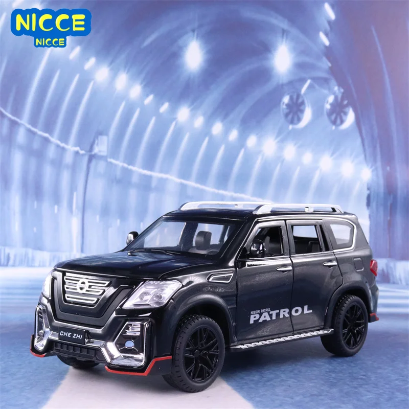 

Nicce 1:24 Nissan Patrol SUV Modified Car Toy Alloy Car Diecasts & Toy Vehicles Sound and Light Car Model Car Toys A303