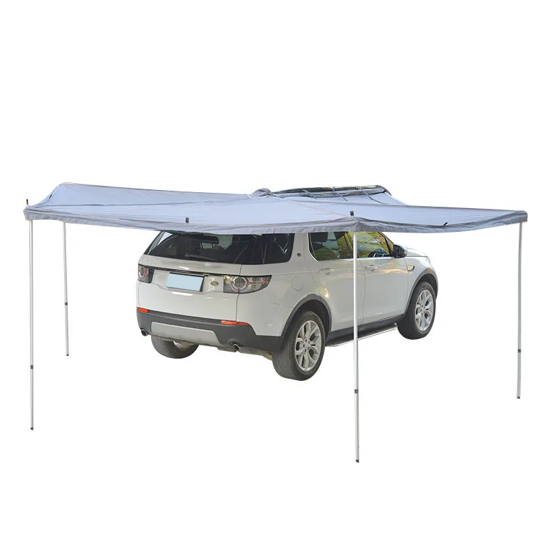 

Manufacturers wholesale car side awning RV fan-shaped car side tent self-driving rainproof sunscreen car side tent