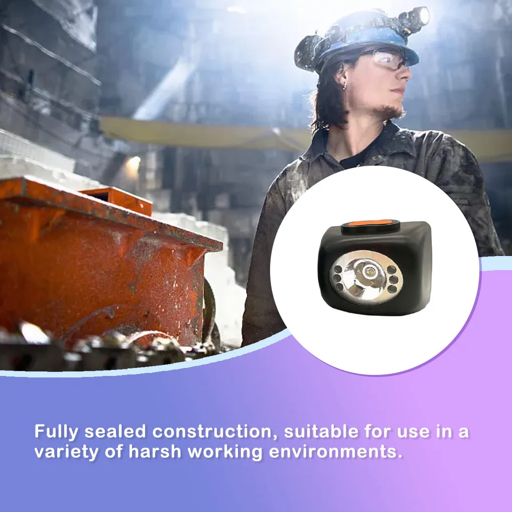 

3W Digital Display Headlamp LED Lamp Rechargeable Hard Light Headlight