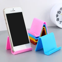 random color portable mobile phone holder fixed stand home supplies universal phone support phone bracket for iphone smartphones