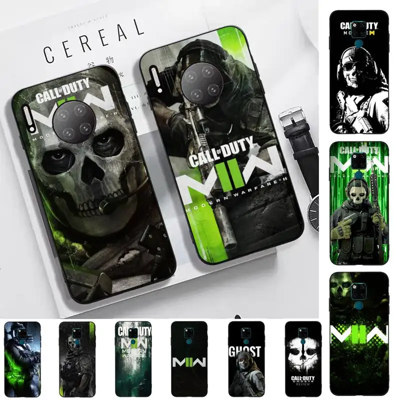 

Call of Game Duty Modern Warfare 2 Phone Case for Huawei Mate 20 10 9 40 30 lite pro X Nova 2 3i 7se cover