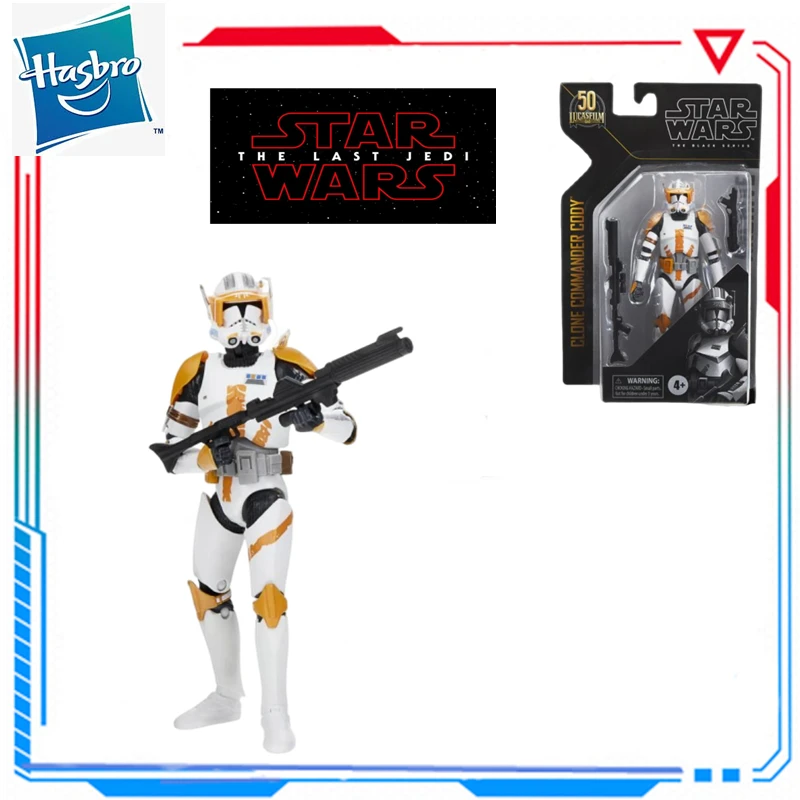 

Оригинальная серия Hasbro, Звездные войны, фильмы, клон войн, Командир Коди, подвижная коллекционная игрушка, эксклюзивная модель