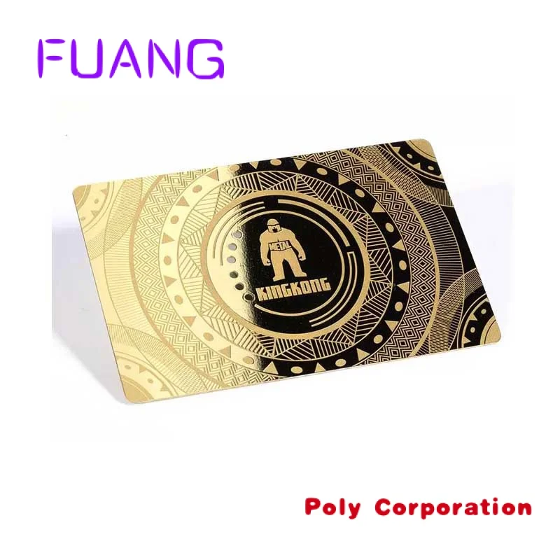 Factory Price Nfc Metal Card Customized Stainless Steel Metal Visiting Card NFC Metal Business Card