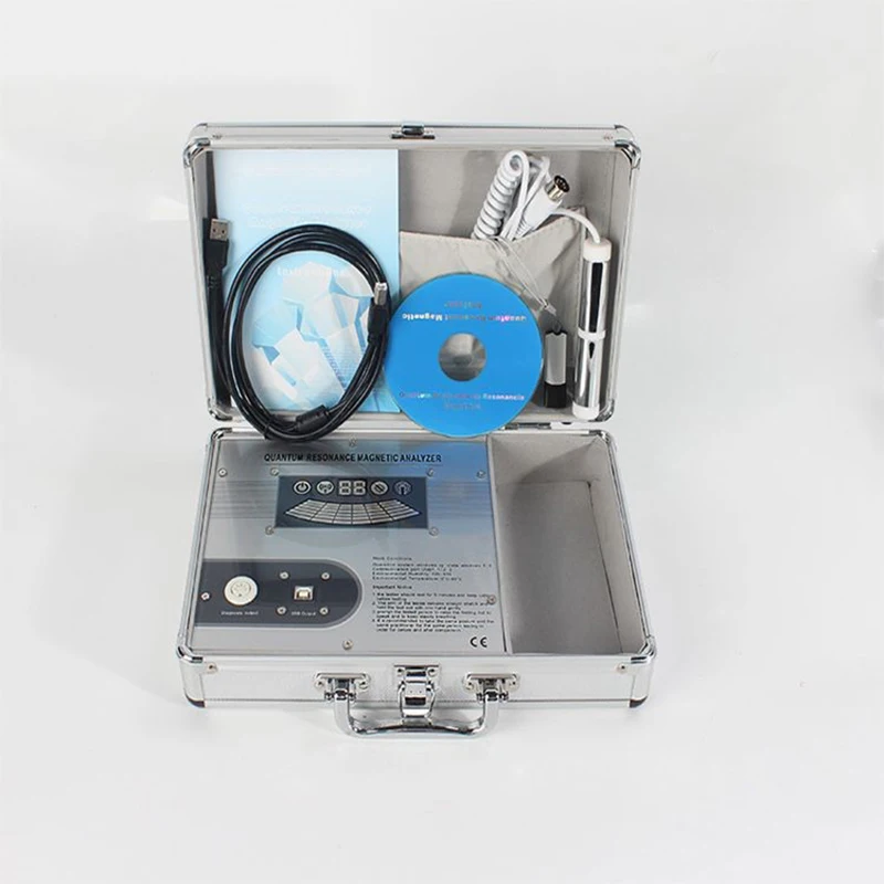 

Quantum Resonance Magnetic Analyzer Quantum Body Analyzer With Testing Probe 52 Reports For Sub-health Test