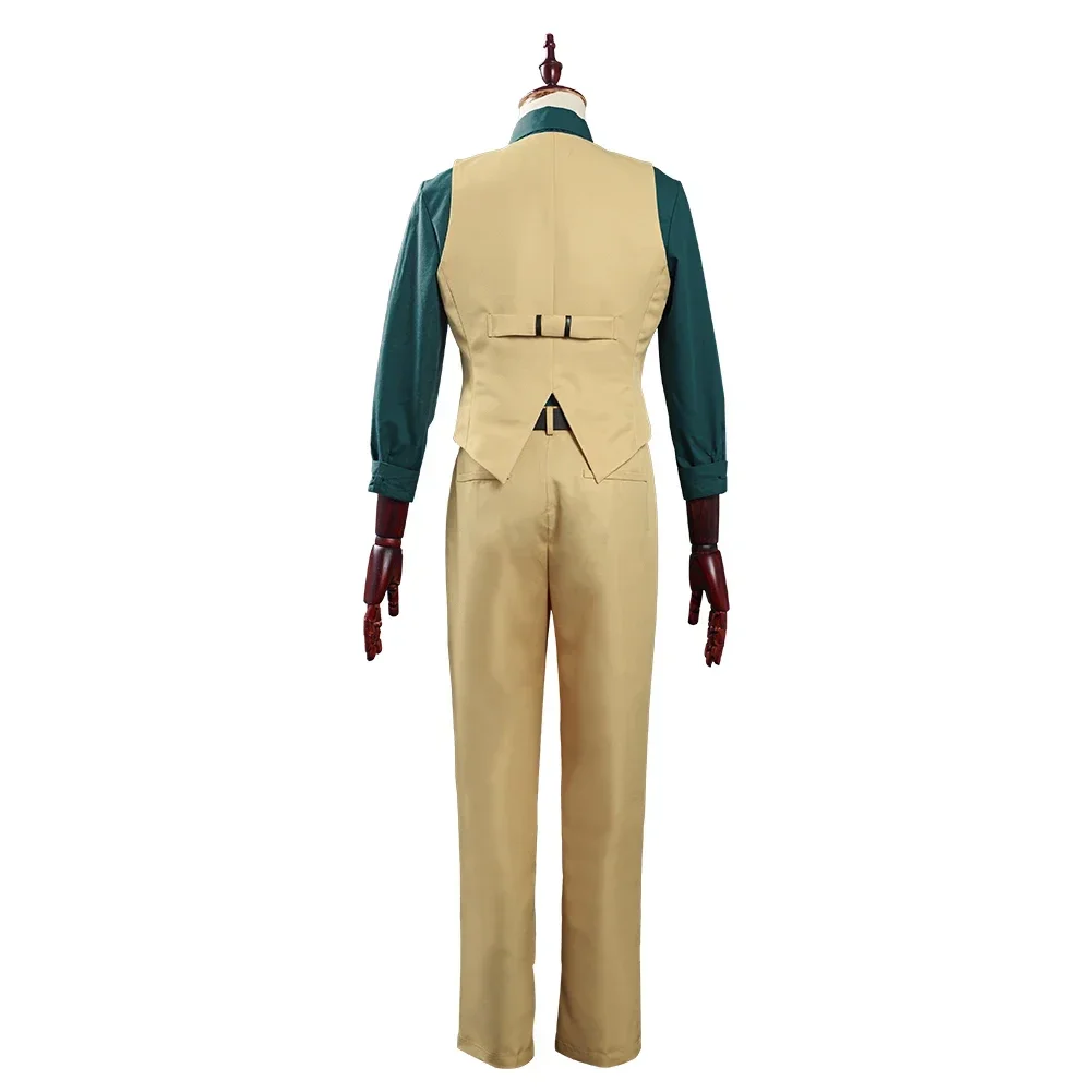 Аниме Kemono Jihen Kohachi Inugami Косплей Костюм Рубашка Broek Одежда Хэллоуин Карнавальный