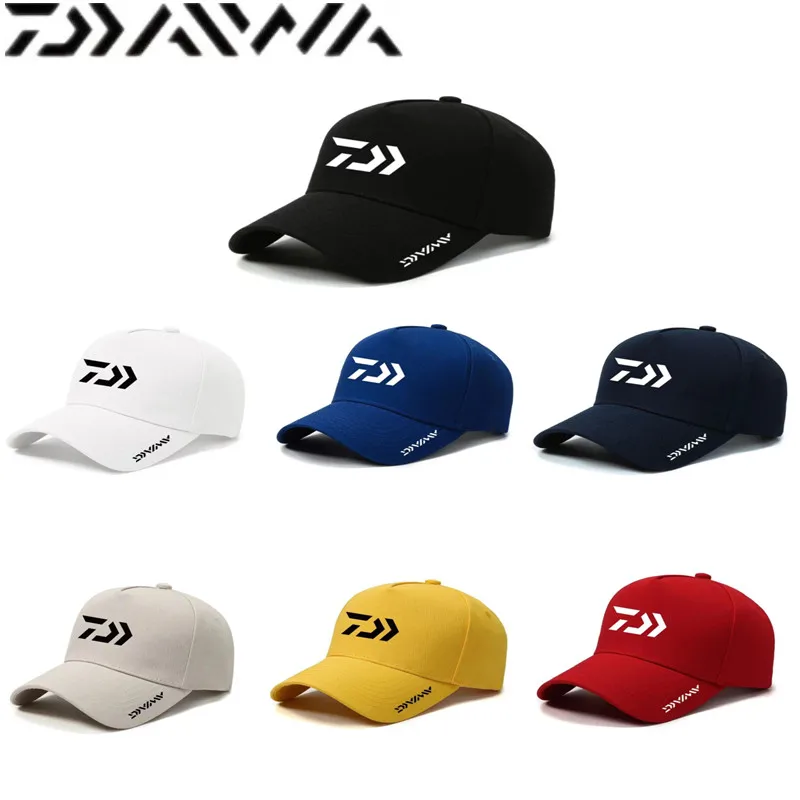 

2023 DAIWA New Fashion 100% Cotton Golf Cap Outdoor Sun Sports Hat Baseball Cap Outdoors Sports Hats Accessories for Men Women
