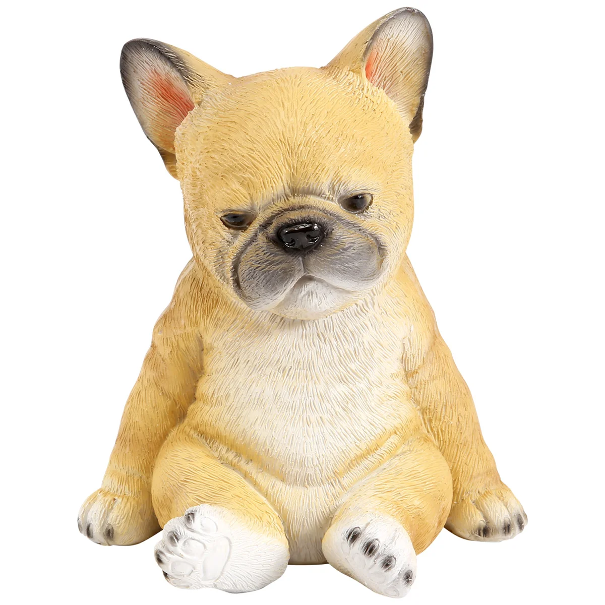

French Bulldog Sculpture Ornament Dog Statue Figurine Outdoor Garden Decor Gift -Sitting Dog