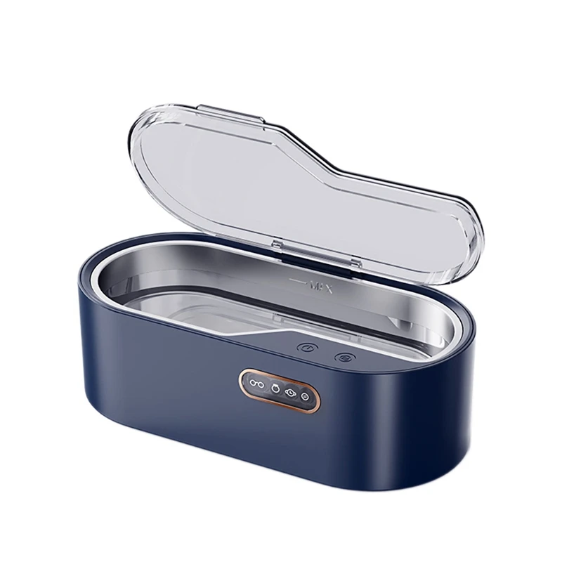 

450ML 45000Hz Ultrasonic Cleaning Machine Wash Cleaner Washing Jewelry Glasses Watch Washing Small Ring Clean EU Plug