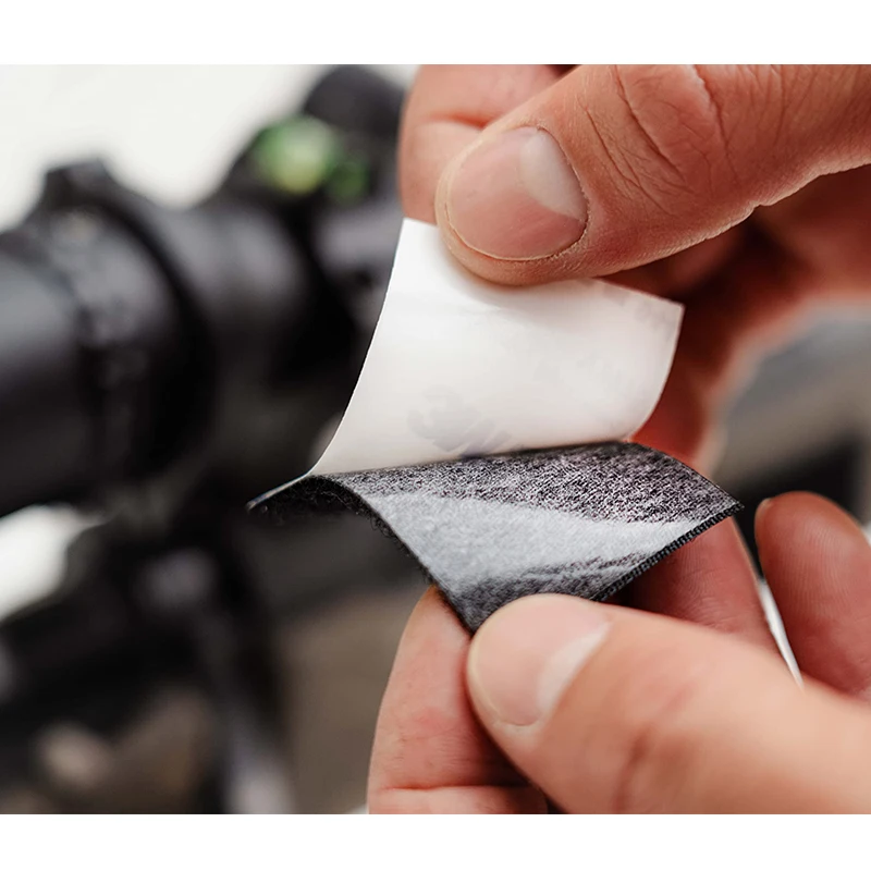 Тактический самоклеящийся патч держатель для боеприпасов черный нейлоновый