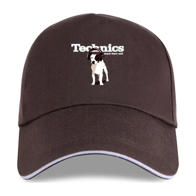 New cap hat TECHNICS - Teach them Well Baseball Cap Dog Headphones DJ Men Women and Kids S38 Harajuku Tops Fashion Classic Uniqu