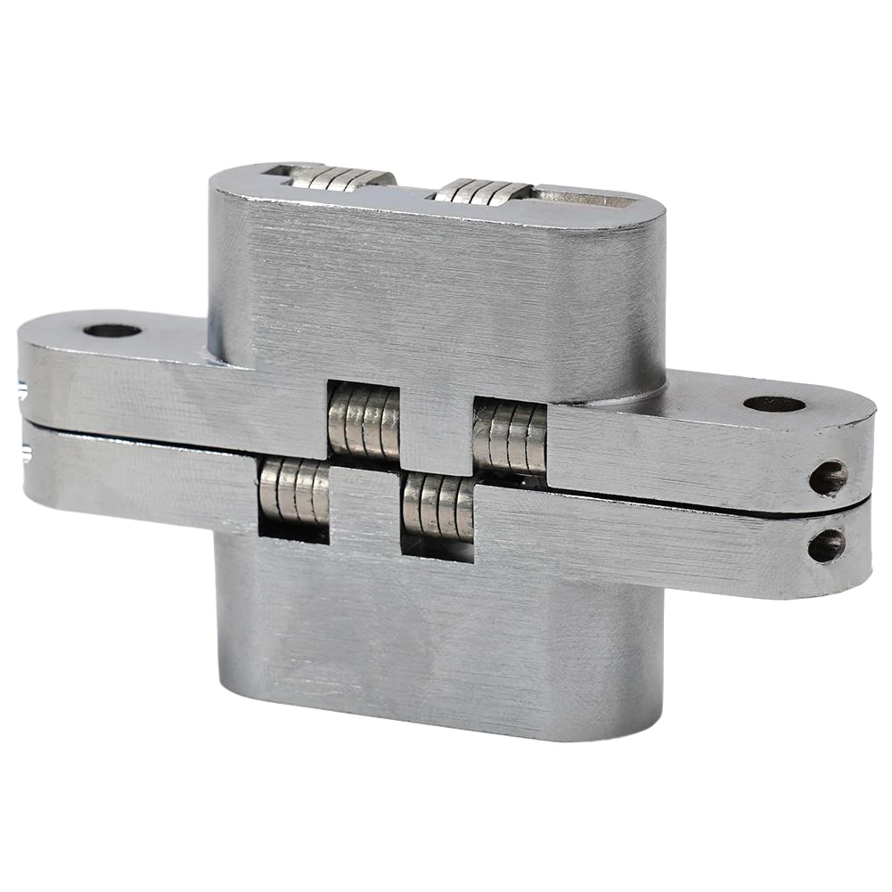 

High Quality Hinge Door Hinges Stainless Steel Cabinets Concealed Cross Durable Folding Door Hardware For Hotels