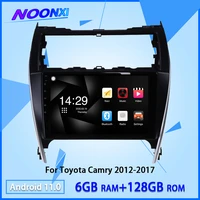 2 din android 11 0 6g128gb for toyota camry 2012 2017 radio car multimedia player auto gps navigation recoder head unit carplay