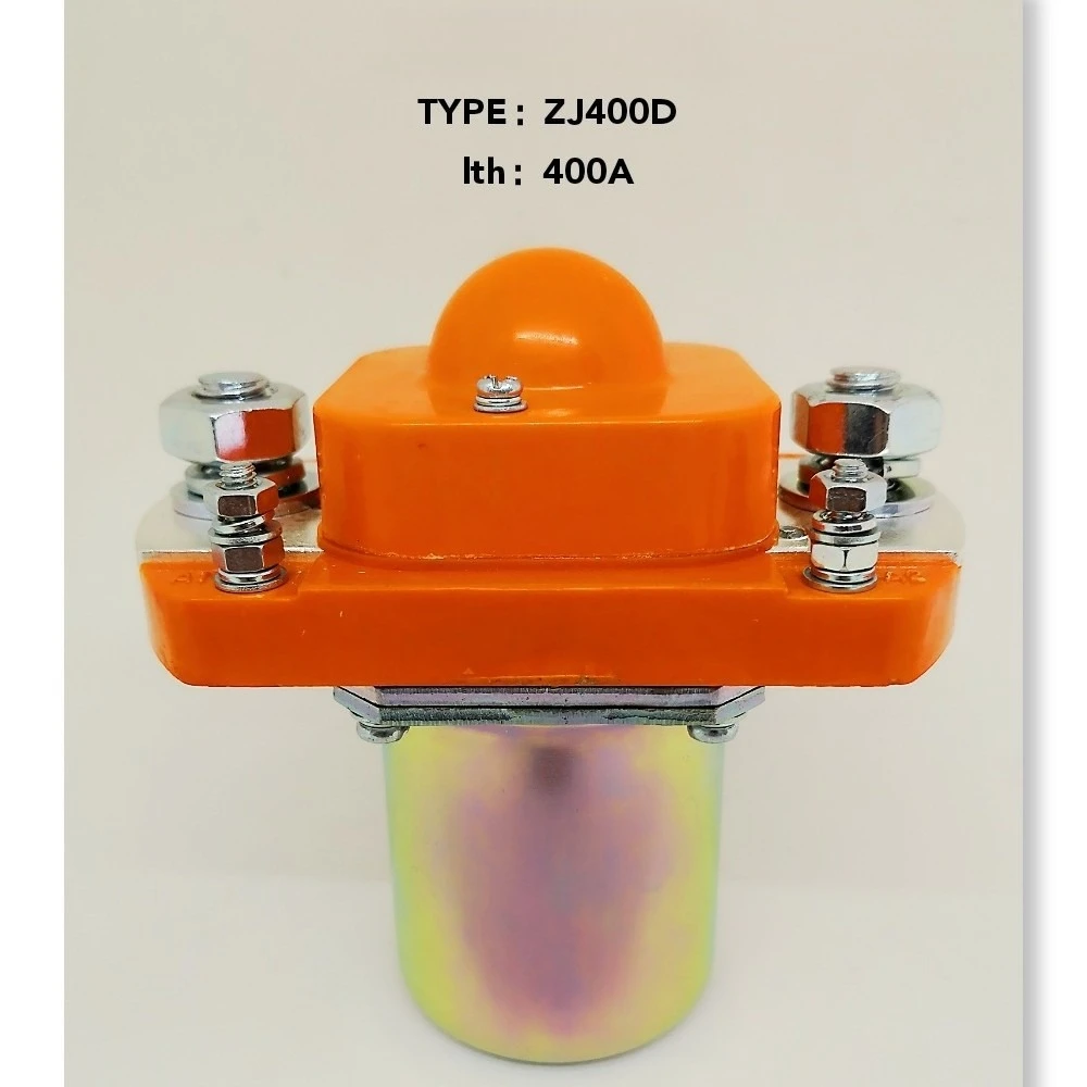Фото Контактор постоянного тока 400А SZJ400A MZJ400 ZJ400D, универсальный контактор постоянного тока для четырехколесных электромобилей №5