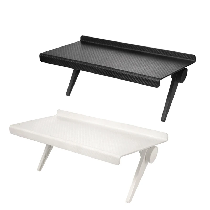

1 Pc TV Desk Stand Display Shelf,Screen Router Storage Holder Space Saving ABS Creative Desk Great Performance