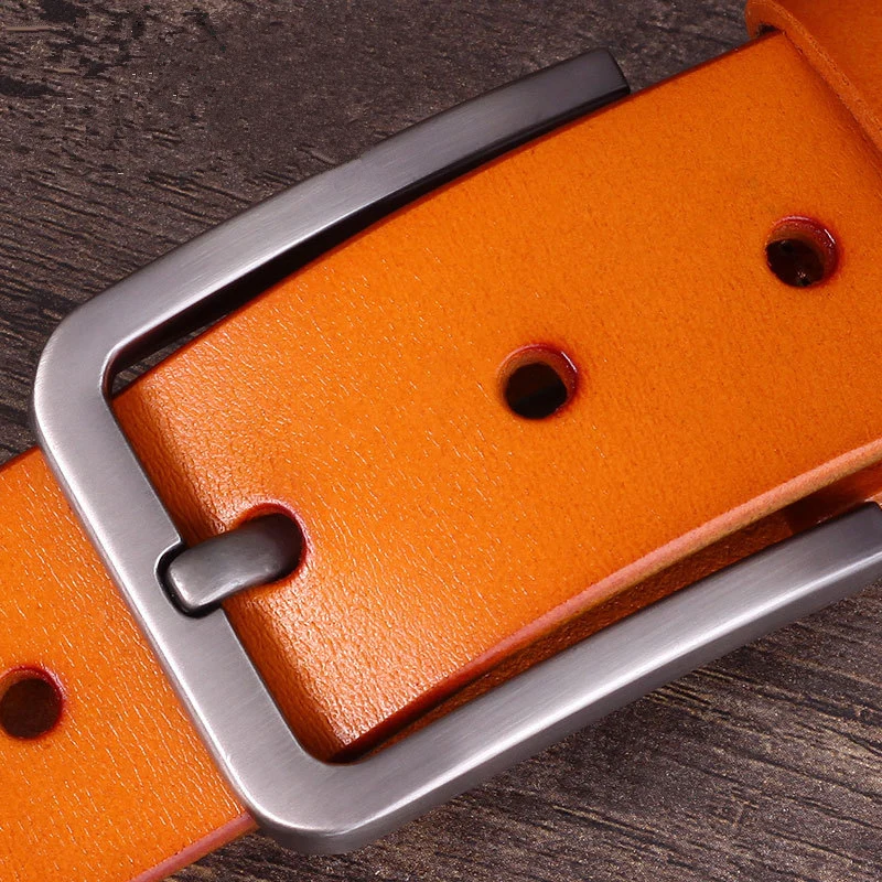 

Мужской винтажный ремень из натуральной кожи, ширина 3,8 см