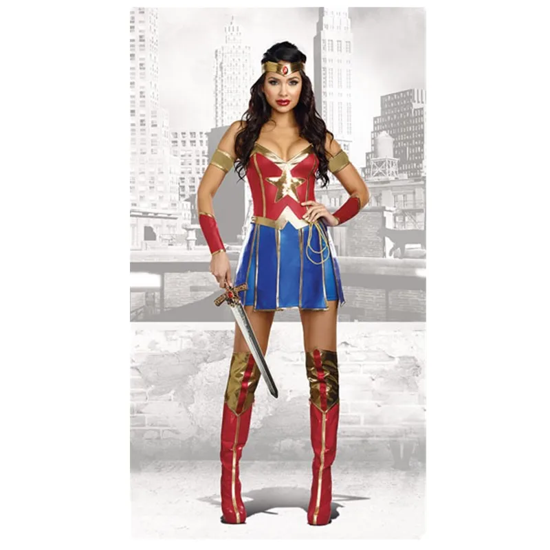 Косплей костюм Justice Wonder xiaoyajun