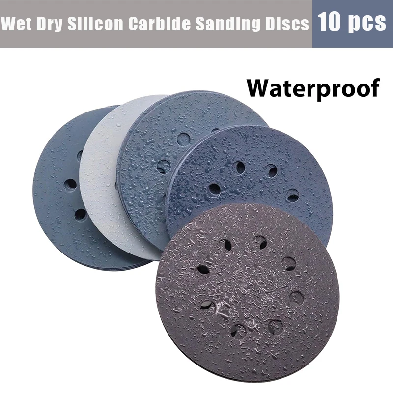 

Наждачные диски TQLQ из карбида кремния 5 дюймов 10 шт.