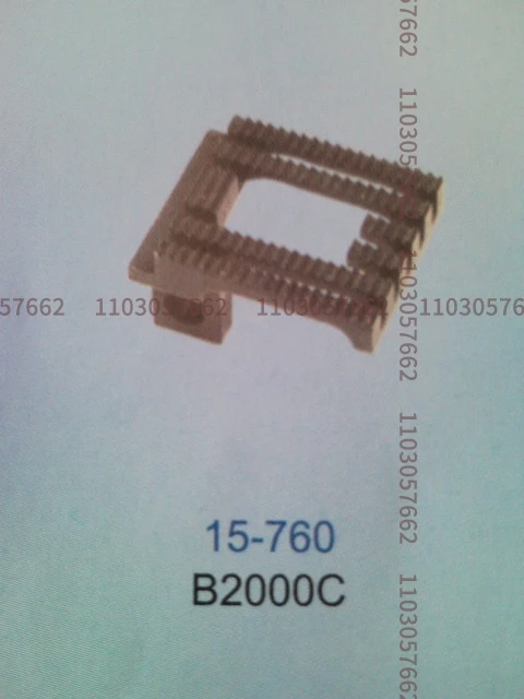 1 шт. 15-760 Feed Dog с большими зубами для промышленной швейной машины Kansai B2000C