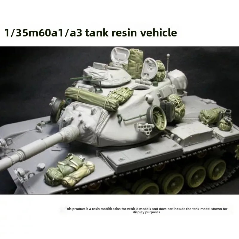 Фото Набор для сборки модели из литой смолы в масштабе 1/35, GK, танк M60A1/A3, компоненты для сборки модели из смолы, неокрашенный. №3