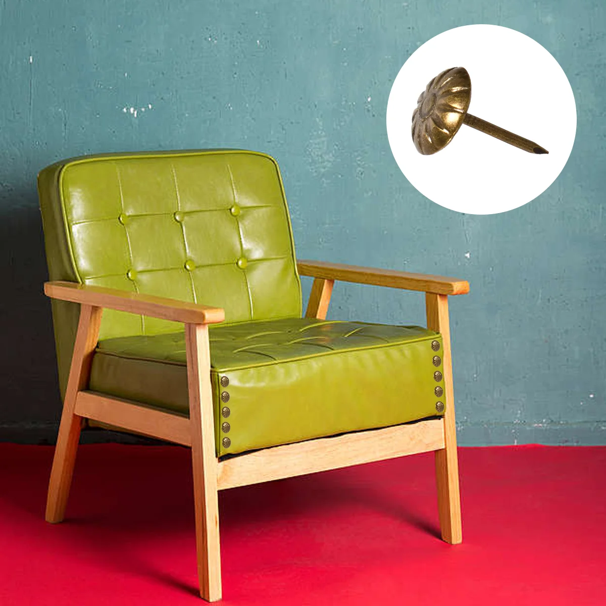 

Thumb Tackspush Board Decorativecork Nails Pin Wall Upholstery Tack Furniture Small Sofa Tacs Large Cute Thumbtack Chair Craft