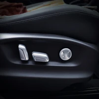for volkswagen vw t roc t roc troc 2017 2018 abs matte car seat adjustment switch cover trim accessories car styling 6 pcsset