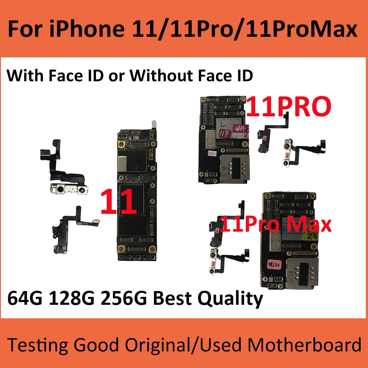 Оригинальная разблокированная чистая материнская плата iCloud бесплатно для iPhone 11