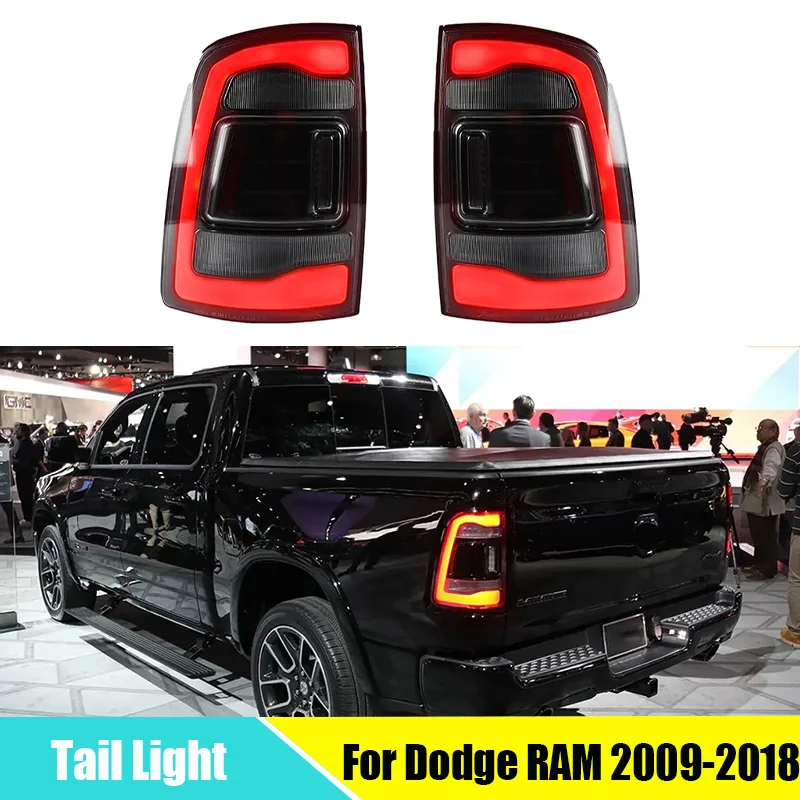 

Tail Light For Dodge RAM 1500 2500 3500 2009-2018 LED Style Running Signal Brake Reversing Tail lamp Assembly