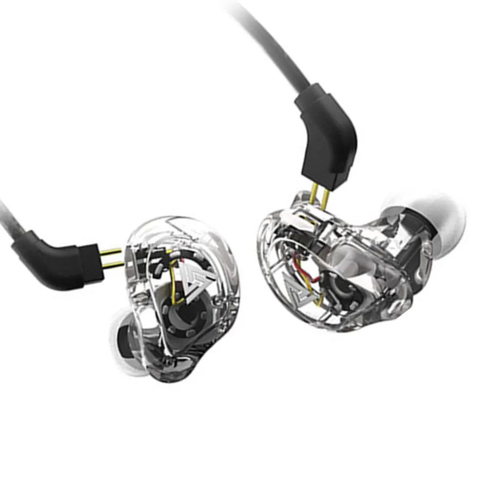 

QKZ VK1 4DD Earphone Detachable Cable Earbuds 3.5mm In-Ear Wired Super Bass Stereo Hifi Headset