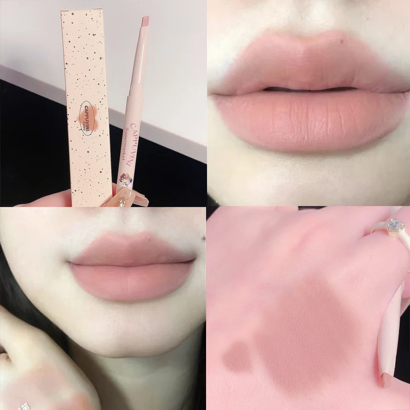 Карандаш Lipliner матовый бархатный карандаш для губ контурная ручка в форме помада