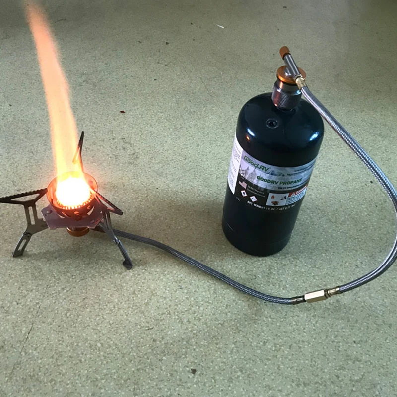 Уличная походная плита адаптер для бензобака Mapp американского стандарта