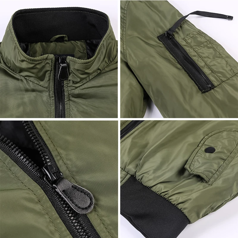 Men Hot Fashion Windproof Cotton Jacket Coat 2022 Autumn Winter High Quality Bomber Jacket Casual Outdoor Hiking Jacket For Male