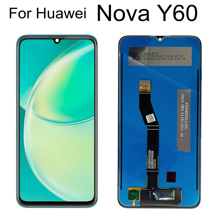 

6.6" LCD For Huawei Nova Y60 LCD Display WKG-LX9 Touch Screen Assembly Replacement For Huawei Wukong-L29A LCD