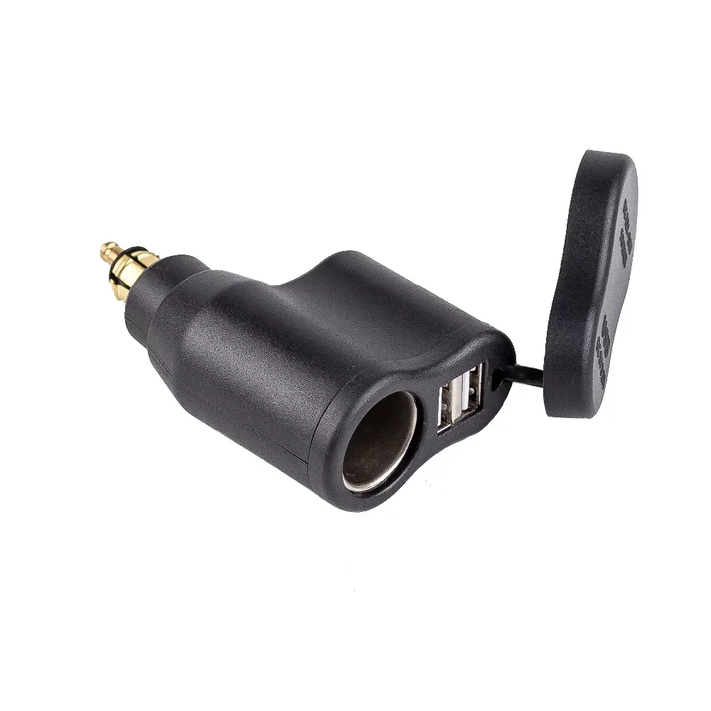 

Адаптер питания для мотоцикла с двумя USB-портами, 3,3 А