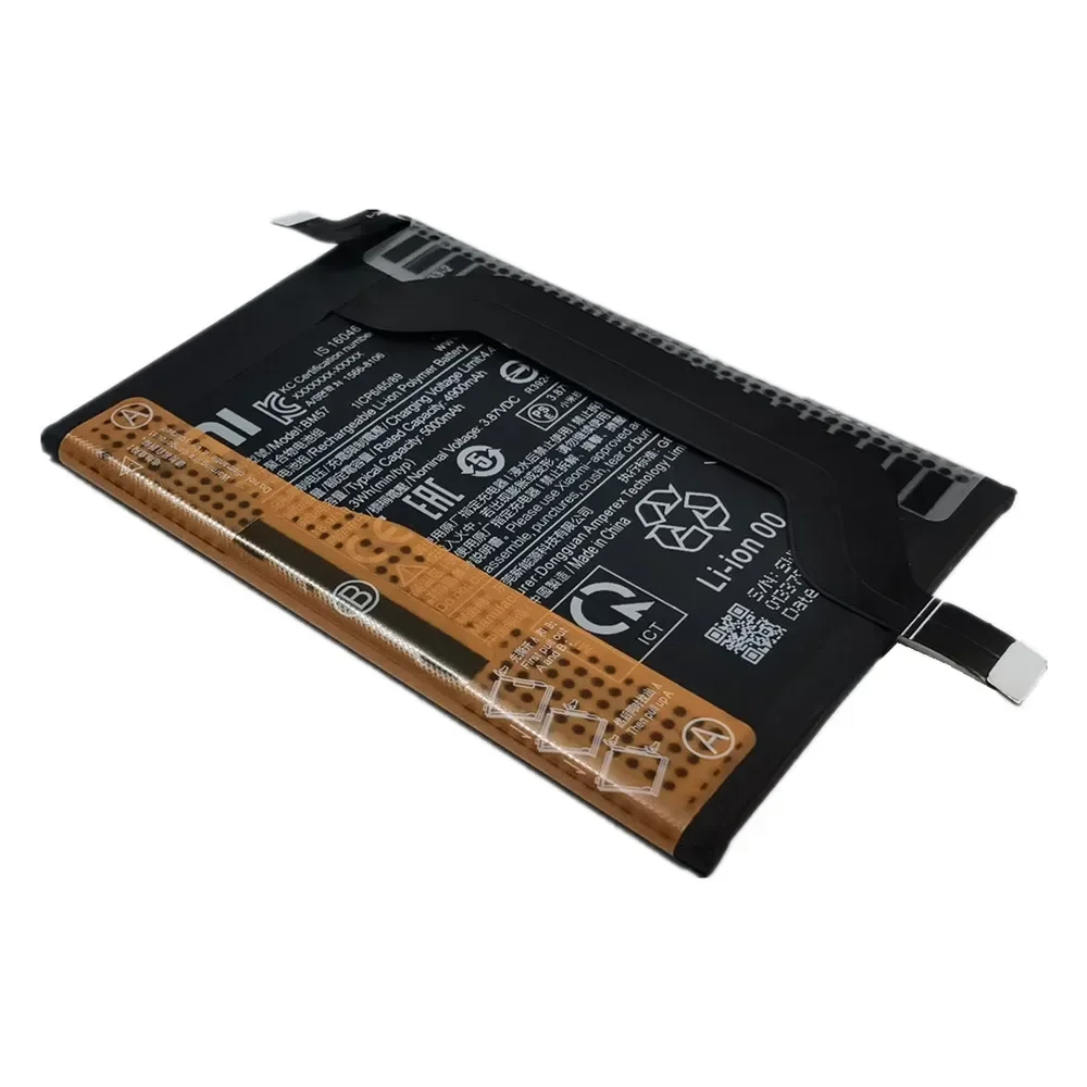 Оригинальный аккумулятор BM57 на 2024 годы для Xiaomi Poco X3 GT 5000 мАч высококачественные