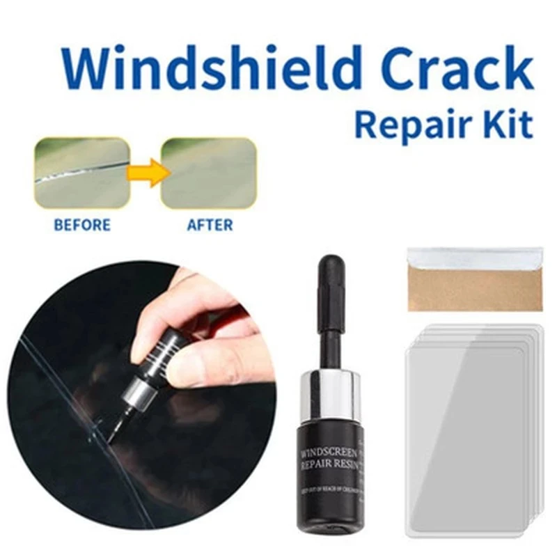 

DIY Car Windshield Cracked Repair Tool Upgrade Windscreen Scratch Crack Restore Auto Window Repair Glass Scratch Crack Restore